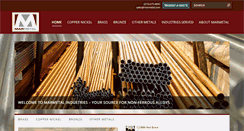 Desktop Screenshot of marmetal.com
